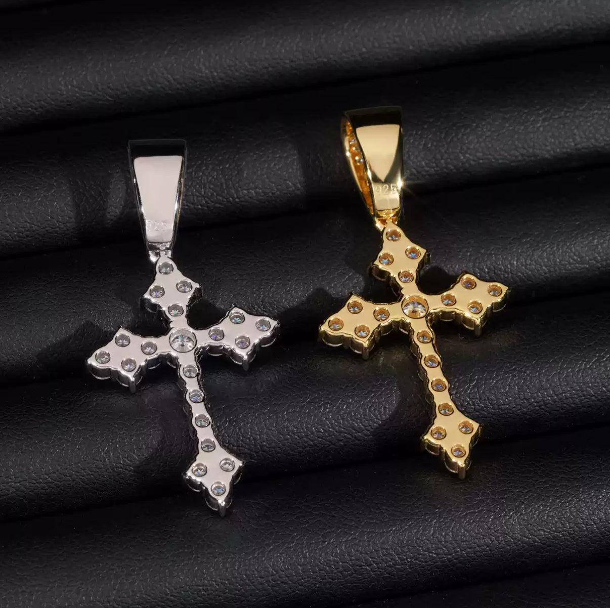 Luminous Faith Moissanite Pendant