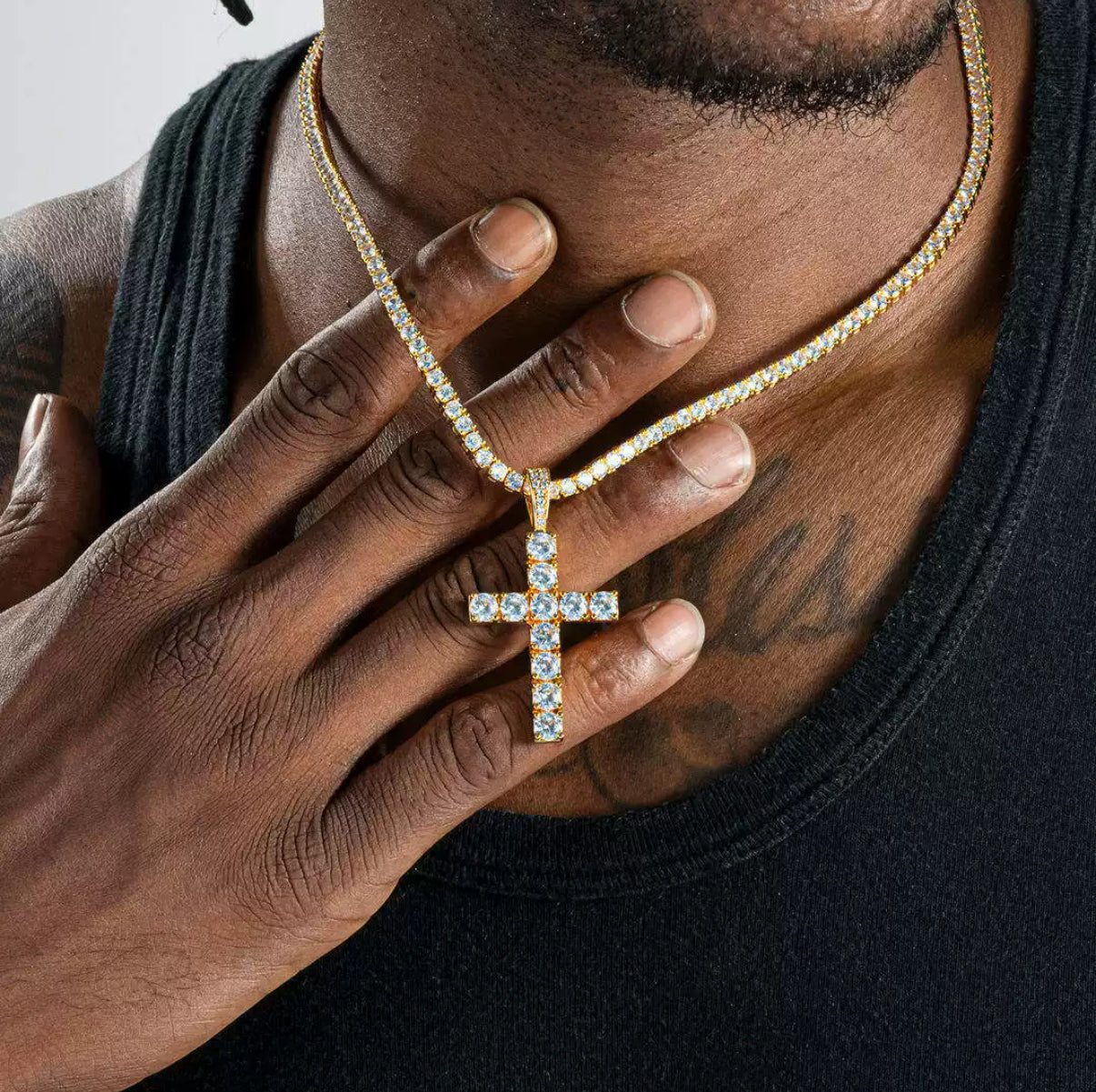 Crown Cross Pendant