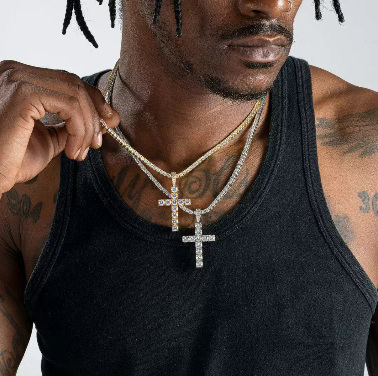 Crown Cross Pendant