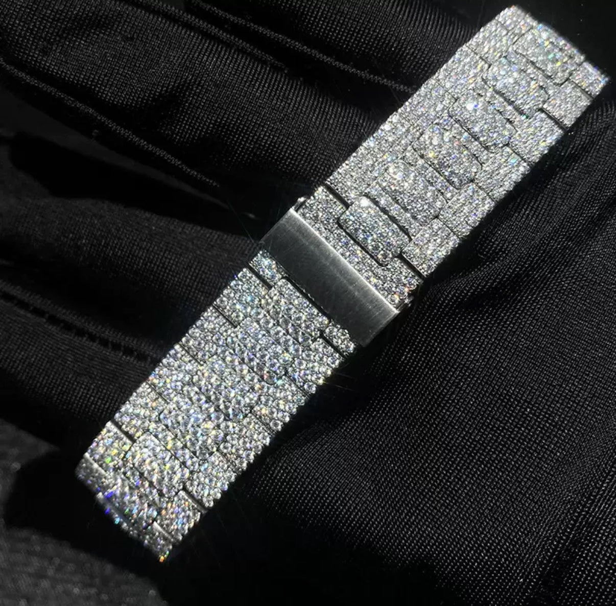 Iced Out Glacier Royale Watch【SILVER】
