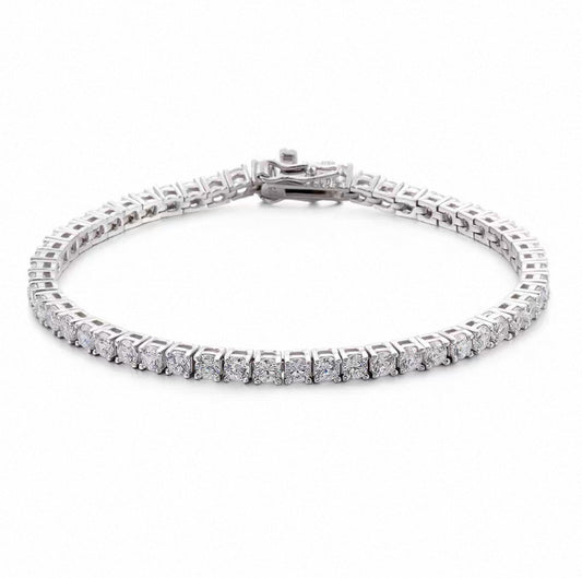 【2-6.5mm】Tennis Chain Bracelet【Moissanite】