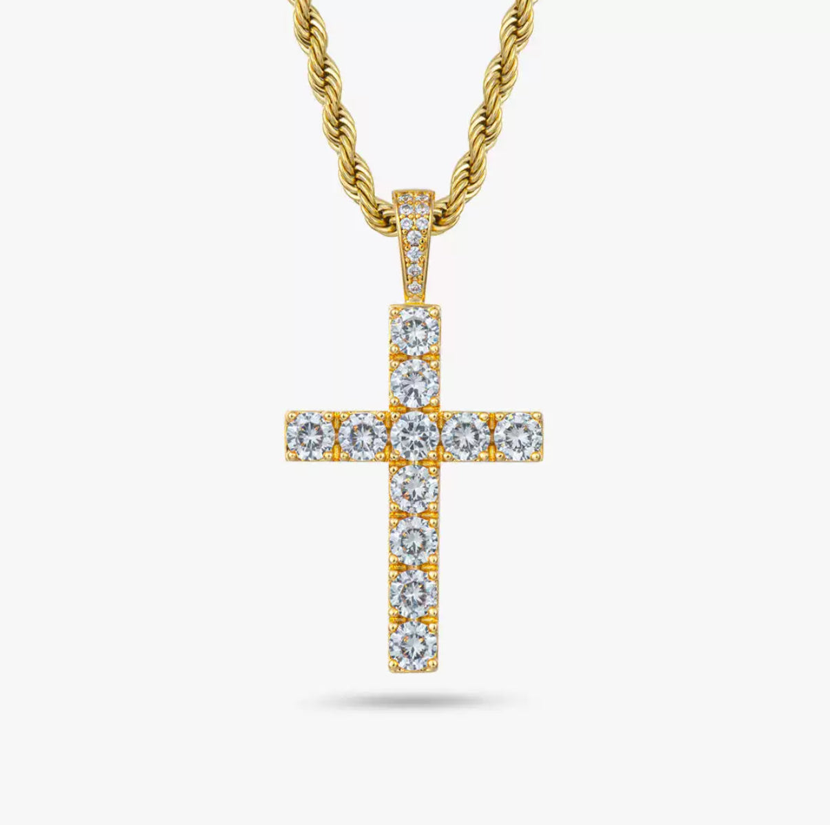 Crown Cross Pendant
