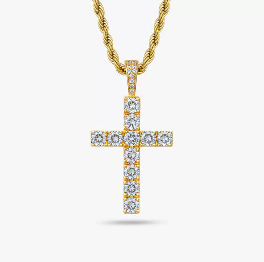 Crown Cross Pendant