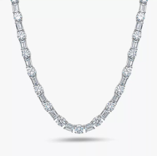 Celestial Shine Tennis Necklace