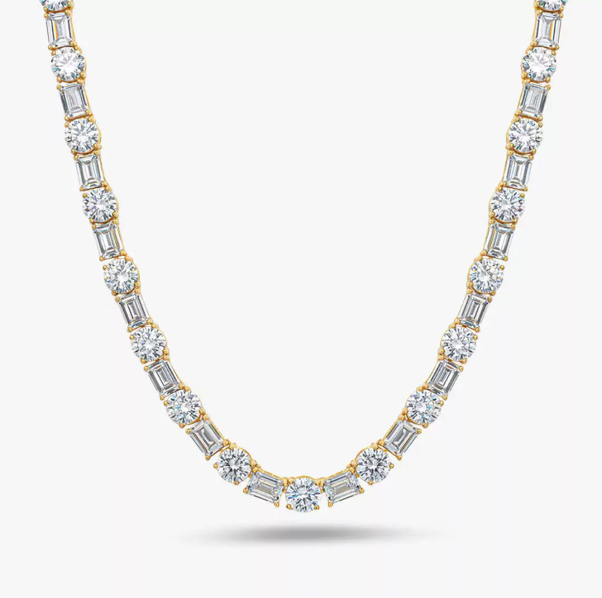 Celestial Shine Tennis Necklace