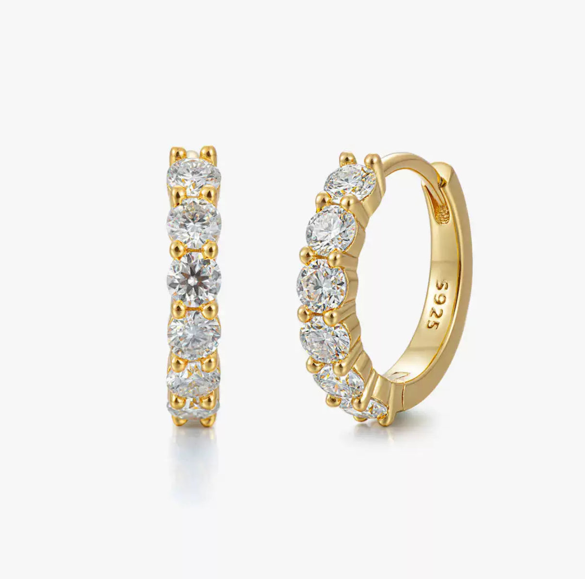Iced Out Ring Pierce【Moissanite】