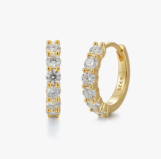 Iced Out Ring Pierce【Moissanite】